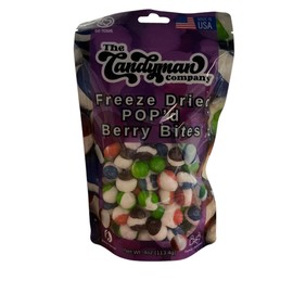 The Candyman Company Freeze Dried Candy Berry Bites, 4oz (113.4g)