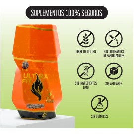 Lipo Blue Ultra Fit 30 Cpsulas Termognico Sin Gluten Ni Lactosa                                                                                       