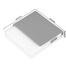 Báscula Digital de Café con Temporizador, 0.1g Alta Precisión LED Balanza de Goteo para Espresso 900mAh Carga USB Control Táctil Báscula de Cocina Inteligente con Función de Tara