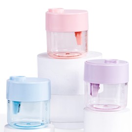 Golcellia 3 PCS Pencil Sharpeners, Colored Pencil Sharpeners Manual, Single Hole Pencil Sharpener for Kids & Adults, Portable Pencil Sharpener for Travel School Office