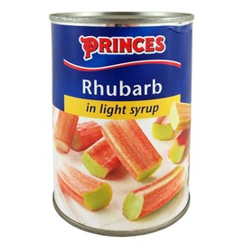 Princes Rhubarb in Light Syrup (540g) - Pack of 6