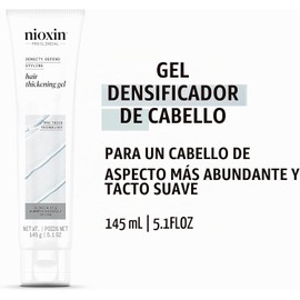 Nioxin Gel para engrosar el cabello 3D, fuerte sujeción y textura, 5 onzas