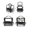 Bolsa Transparente Impermeable Para Cosméticos Color Negro Barbertop