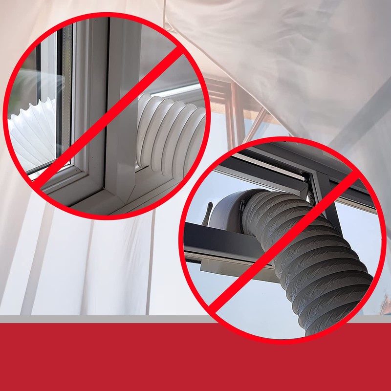 SPARES2GO Condenser Vent Box & Hose Kit Compatible with Bauknecht