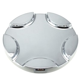 New Chrome Wheel Rim Hub Center Cap Replacement for 1999-2000 Ford Mustang Base GT Cobra 17 inch 5 Spoke Wheels