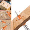 HPMAISON 17Pcs Countersink Drill Bit, Includes 5 Quick Change 8mm