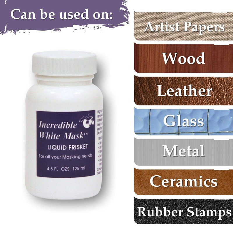 Grafix Incredible White Mask Liquid Frisket