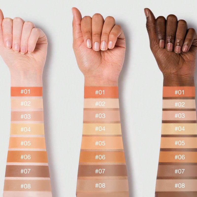 Boobeen Waterproof Concealer Pen, Soft Matte Cream Contour Pencil, Blemishes,