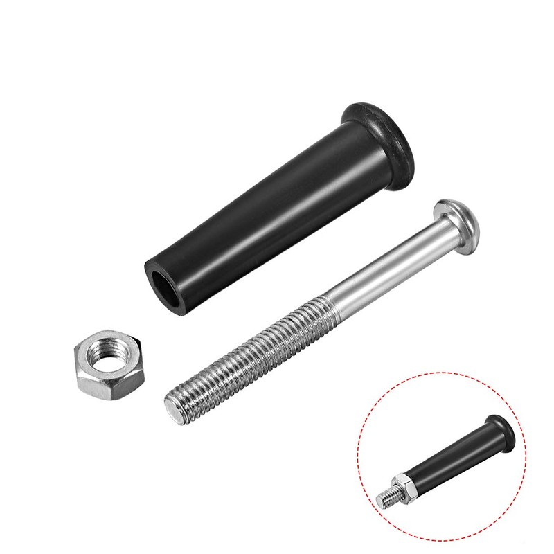 sourcing map Swivel Handle Crank Handle Rotating Bale Handle Length