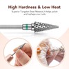 Frcolor Nail Cutter Attachment Cutter Bit Pear Shape Bit Milling