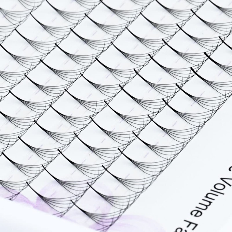 NAGARAKU Volume Eyelash Extensions, Prefabricated Fan Eyelashes, 320 Pieces, Narrow