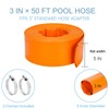 LINEX Pool Backwash Hose 3" x 50 FT - Heavy