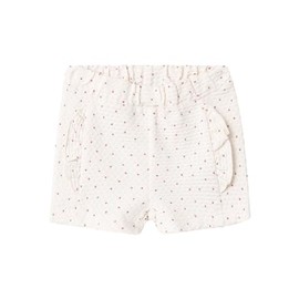 NAME IT Baby Girls' Nbfhadot Shorts, White