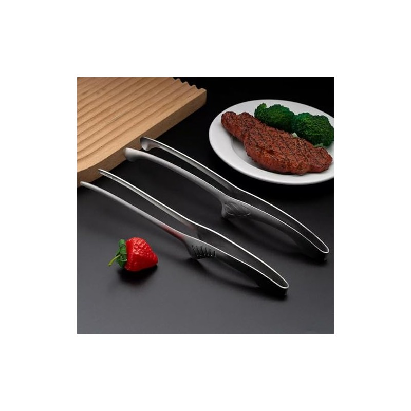 SWAGGEAR Yakiniku Tongs, BBQ Tongs, Stainless Steel, Barbecue, Yakiniku, Outdoors,