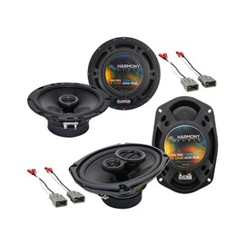 Harmony Audio Kicker Bundle Compatible with 1997-2001 Honda Prelude HA-R65 HA-R69 New Factory Speaker Replacement Upgrade Package with HA-727800 Speaker Replacement Harness
