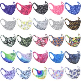 Zac's Alter Ego Set of 25 Non Medical Assorted Patterned Breathable Face Masks