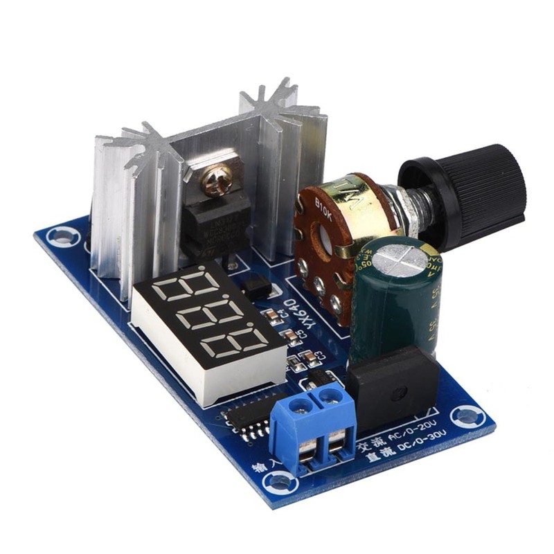 LM317 Voltage Regulator 12 V Adjustable DC 3 30 V
