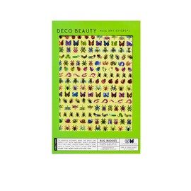 Deco Beauty Bug Buddies Nail Stickers - Lightweight & Easy-to-Apply Nail Art with Trendy Designs - Durable & Long-Lasting Nail Stickers for Women, Ideal for DIY Manicures & Salon-Quality Nails
