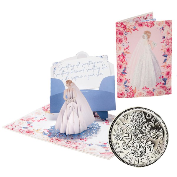 ASVP Shop Authentic Sixpence Coin With Pop Up Card &