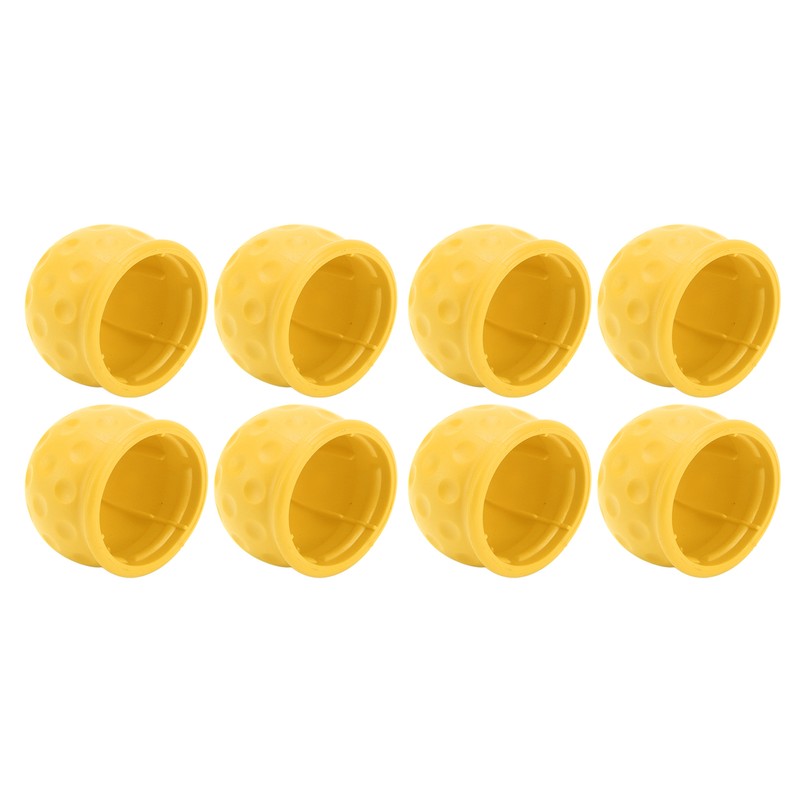 8Pcs Truck Tow Ball Cover 50mm Strong Protection Soft Rugged