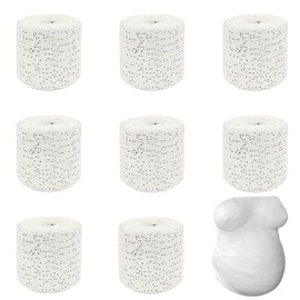 Plaster Bandages for Plaster Cast Baby Belly, 8 Pieces Plaster Bandage Set, Plaster Imprint Bandages, Plaster Rolls, Plaster Bandage Roll for Crafts and Modelling