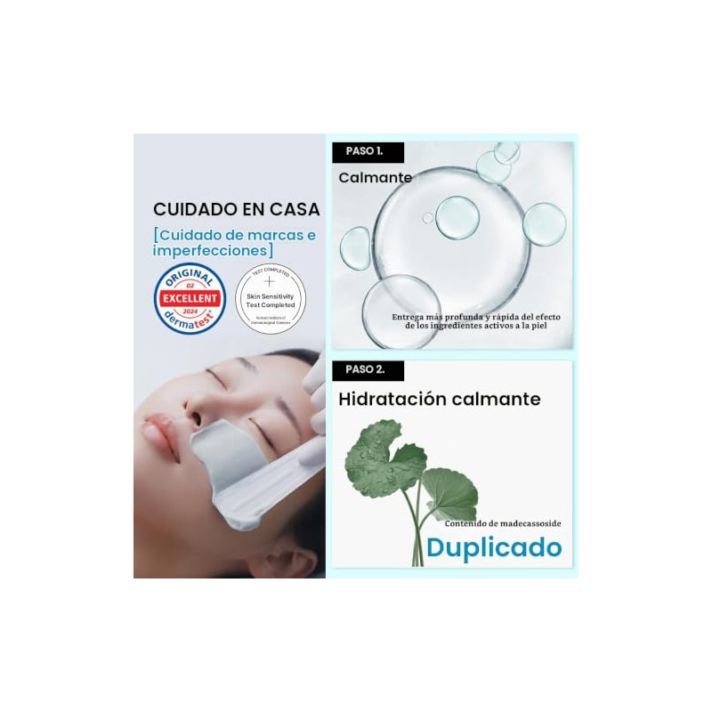 Mediheal Paquete De Modelado Derma (Madecassoside) - Aliviar Marcas De