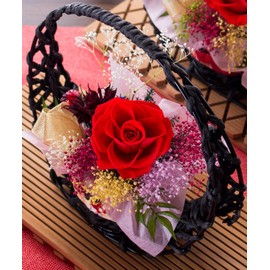 Japanese-Style Preserved Flower “Hanairo Komoro” Bouquet Arrangement