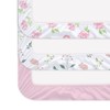 Little Grape Land 3 Piece Soft & Breathable Baby Crib