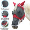 Gallopoff Horse Fly Mask with Ears & Long Nose Cover