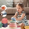 ELLECK Baby Montessori Sensory Toys for 0-6 6-12 Months, Teething