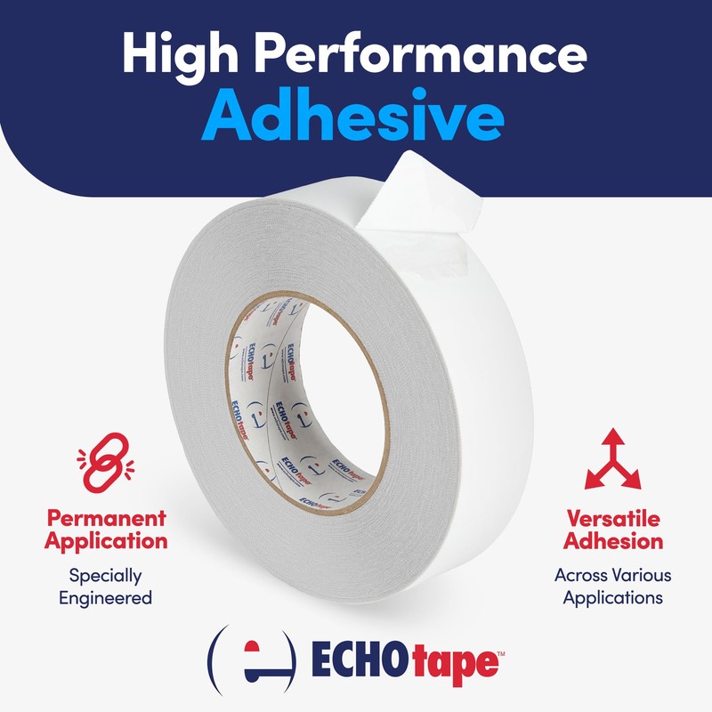 ECHOtape DC-M194A | Double-Sided Polyester Tape | Clear Thin Tape
