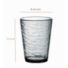 Vasos irrompibles de pezón océano, juego de 6, negro, gris