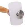 Leathercraft Nylon Mallet, Wooden Handle Leather Hammer, Leather Carving &