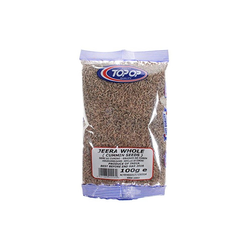 Top Op Jeera whole Cumin seeds 100gms