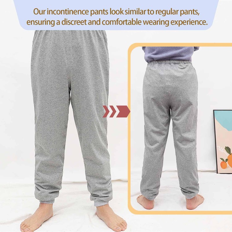 YingXue Urine Incontinence Pants for Bedridden Patients, Elderly, Leak-Protection with