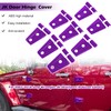 Purple Door Hinge Cover Trim Exterior Accessories for 2007-2018 Jeep