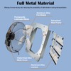 Hiorucet 14 Inch Shutter Exhaust Fan Wall Mounted, High Performance