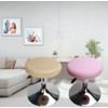 HuaLiSiJi Round Stool Covers 12-16 Inch/30-40cm Bar Stool Covers, Luxurious