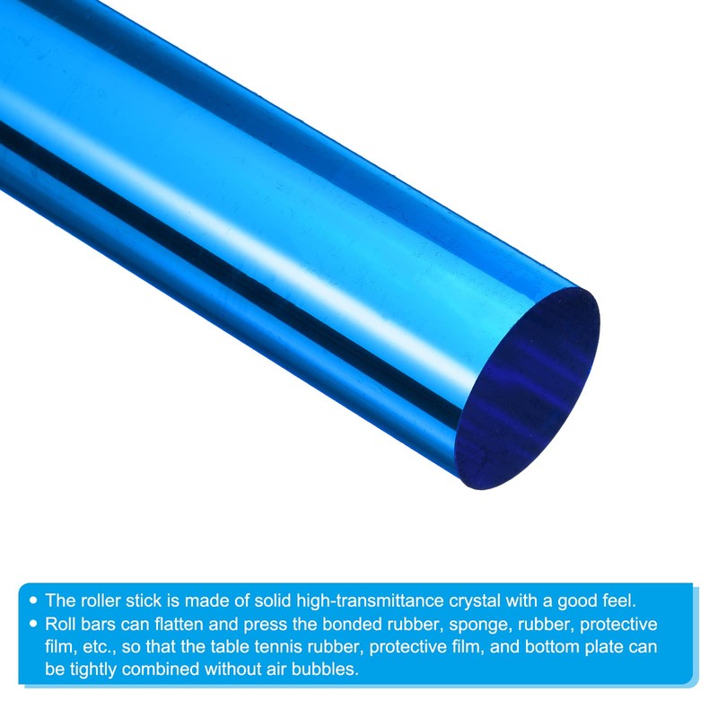 PATIKIL Ping Pong Rubber Roller, Table Tennis Roll Stick Bar