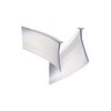 Clear Soft Vinyl Framed Shower Door Replacement Sweep and Seal,