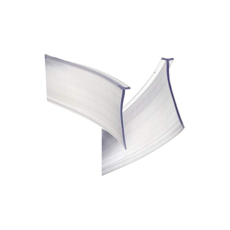 Clear Soft Vinyl Framed Shower Door Replacement Sweep and Seal,