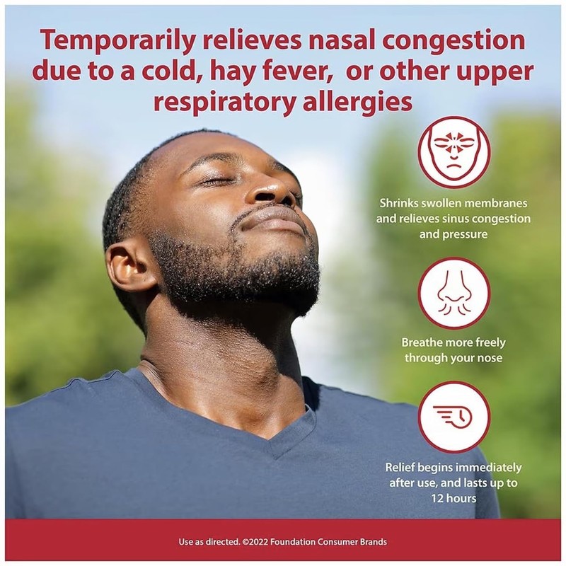 Dristan 12-Hour Nasal Spray, 0.5 Fl Oz (Pack of 3)