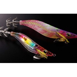 Shimano Sephia Clinch Egi Flash Boost QE-X25T Squid Jig, No. 2.5, 0.4 oz (10 g), 007 F, Golden Aji, Oval Squid