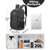 Outplea 20L Small Waterproof Hiking Backpack Men, Lightweight Small Travel
