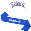 CAVETEE Retirement Gifts for Women, Retirement Sash and Crown Royal