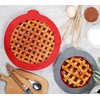 Webake Pie Crust Protector Shield Adjustable Pie Crust Shield Fits