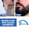 Beard Hair Dye Colour Shampoo