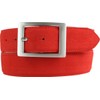 BELTINGER Men's Suede Belt with Double Buckle 4 cm Suede