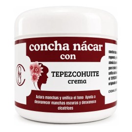 Crema Concha Nácar Con Tepezcohuite Aclarante Manchas Oscura