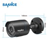 SANNCE 1/4" CMOS 800TVL 960H CCTV Weatherproof 3.6mm Lens with